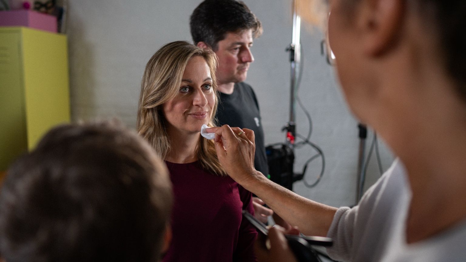 In der Maske am Set von Prüfen. Rufen. Drücken.