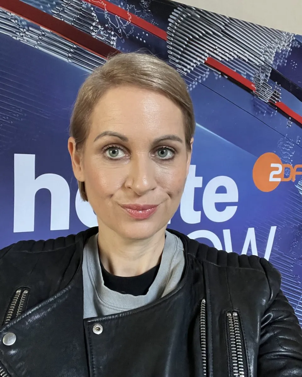 Nadine Kugler als Double Manuela Schwesig